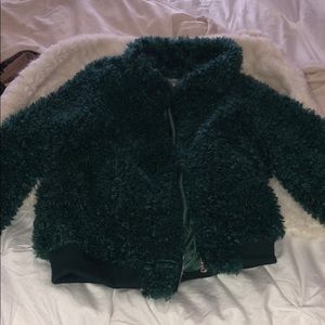 Furry Green Fashion Nova Jacket